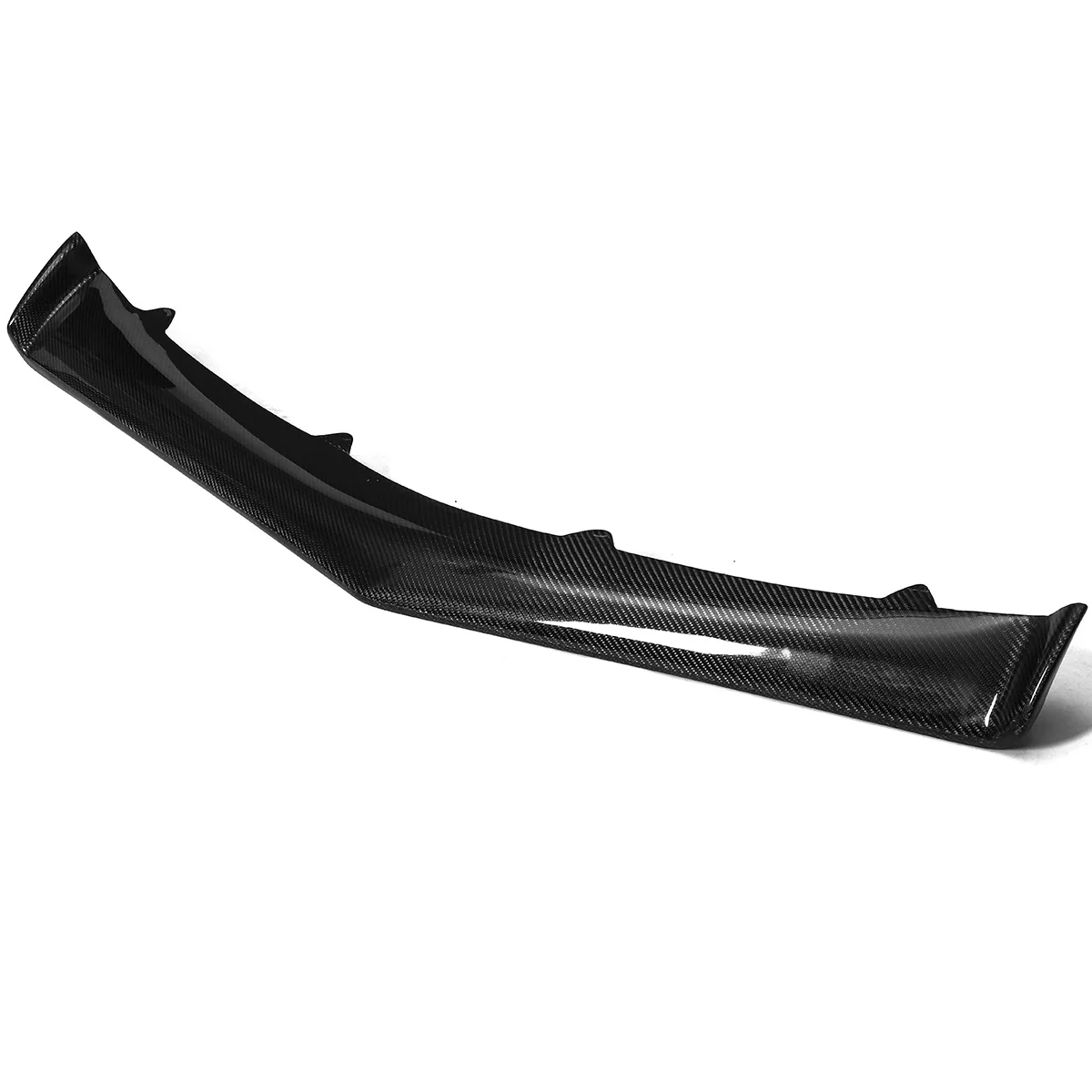 Carbon Fiber Racing Front Bumper Lip Splitters Cupwings for Mercedes-Benzs W218 CLS63 R Style Bumper Protector