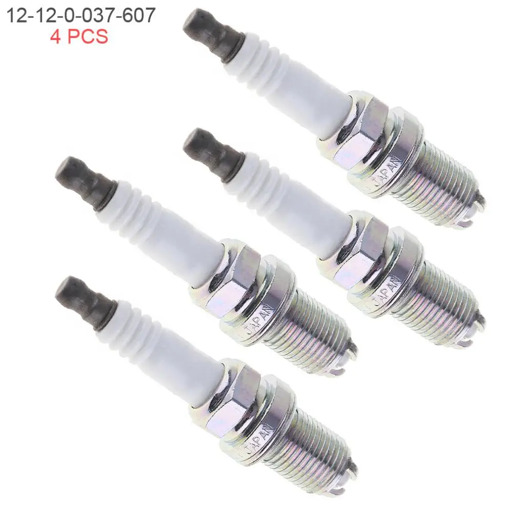 4 шт./компл. свечи зажигания автомобиля Иридиевые сопла 12120037607 FGR7DQP Подходит для BMW