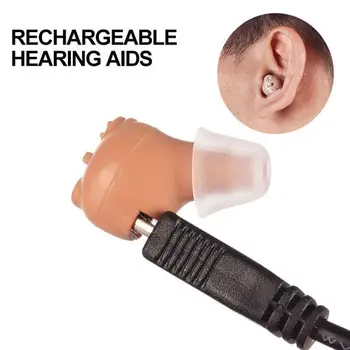 

Mini Rechargeable Ear Canal Sound Amplifier Sound Collector Aid Hearing S0K2