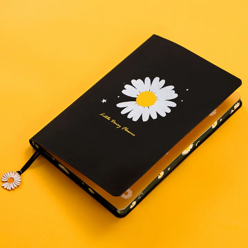 

Cute A5 Daily Notebook and Journal Agenda Planner Organizer Students Diary Line Notepad Zou Ju Flower Note Book Travel Handbook