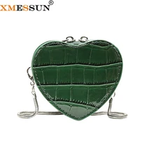 XMESSUN новая сумка на плечо с узором «крокодиловая кожа», модный кошелек для монет, сумка для помады, дизайнерская сумка через плечо из кожи аллигатора F343