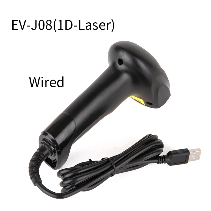 Cheapest 1DLaser handheld barcode scanner Wired barcode reader with USBinterface wireless barcode scanner with memory gun reader portable scanner Scanners