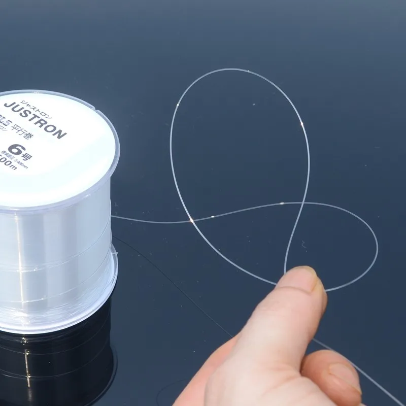 500m Justron Nylon Fishing Line Super Strong 2LB - 40LB 7 Colors Japan Monofilament Main line Haigan Luya line nylon line