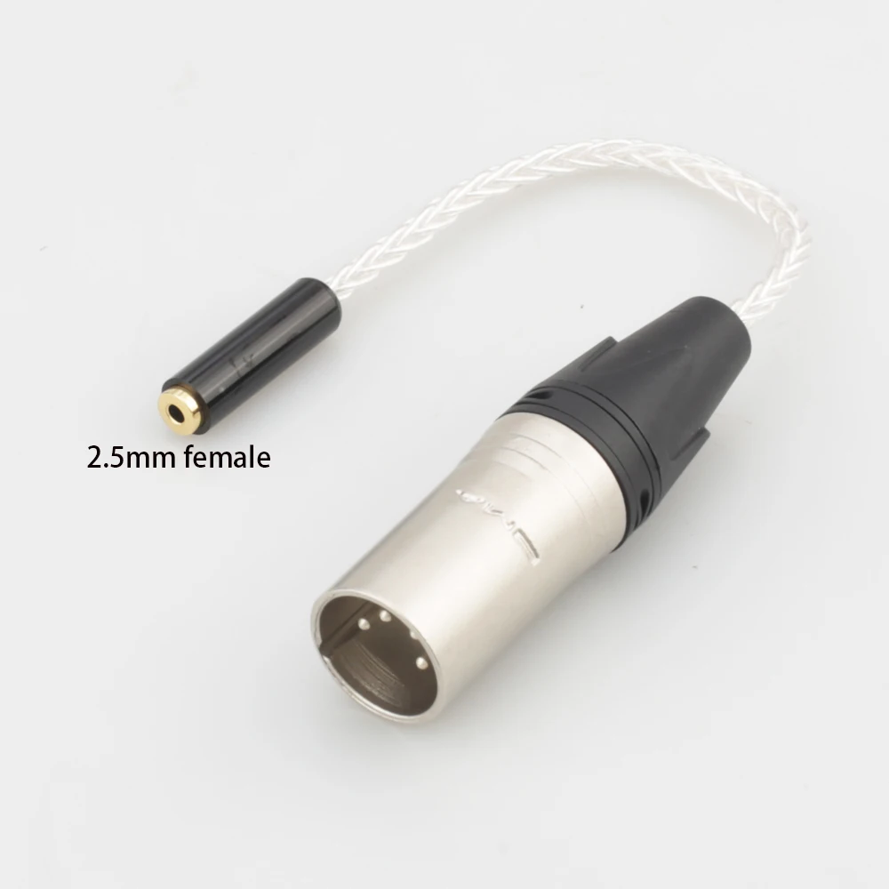 4 pin XLR Balanced Male to 2 5mm Trrs Female Balanced Cable Headphone Audio Adapter for Astell kern Layla Astell Kern Rosie