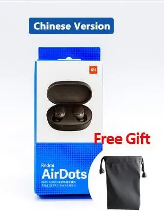 Оригинальные Xiaomi Redmi Airdots Pro Наушники Xiaomi беспроводные наушники Голосовое управление Bluetooth 5,0 шумоподавление управление - Цвет: Chinese Version P