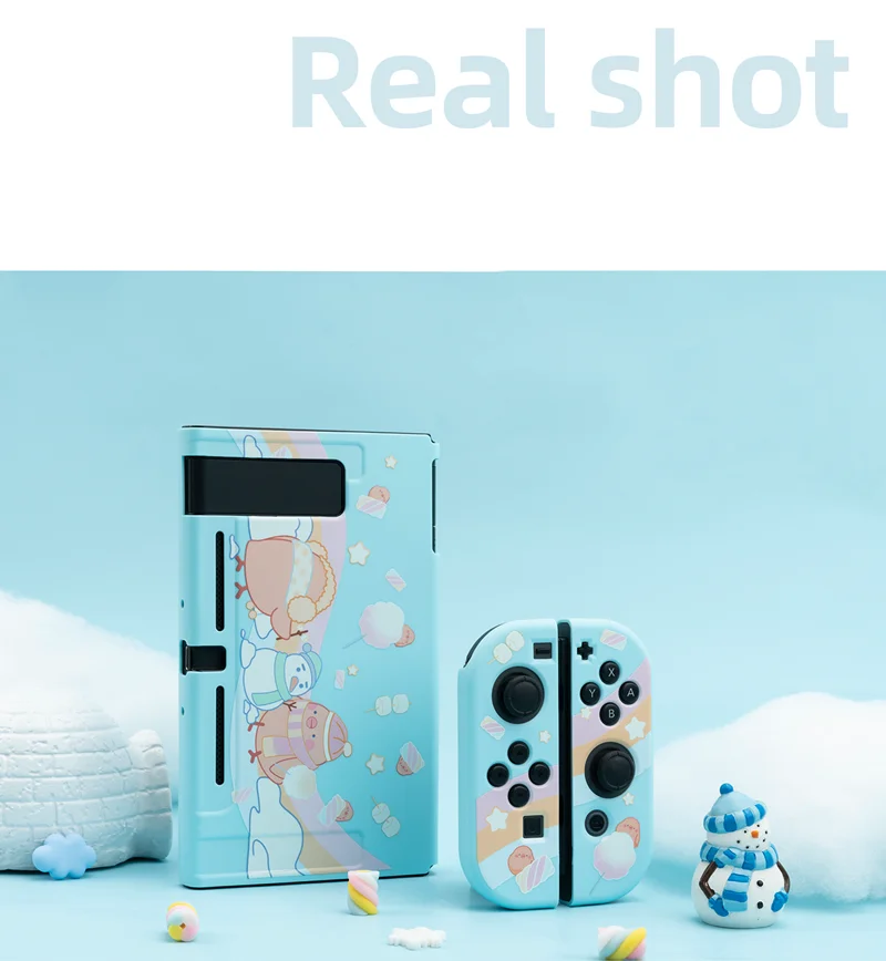 Snow Chick Cute Hard Shell Switch Case - 17 - Kawaii Mix