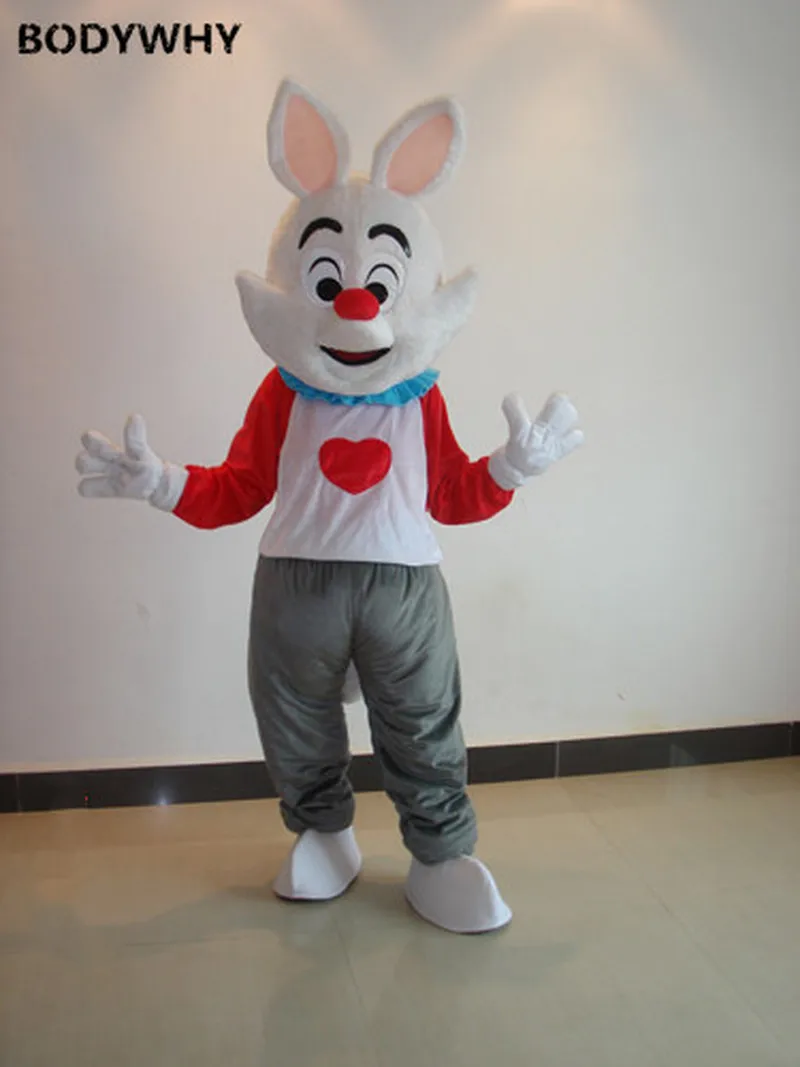 

2020 Rabbit Mascot High Quality Easter Costume Suits Cosplay Party Game Outfits Advertising Promotion Carnival Xmas