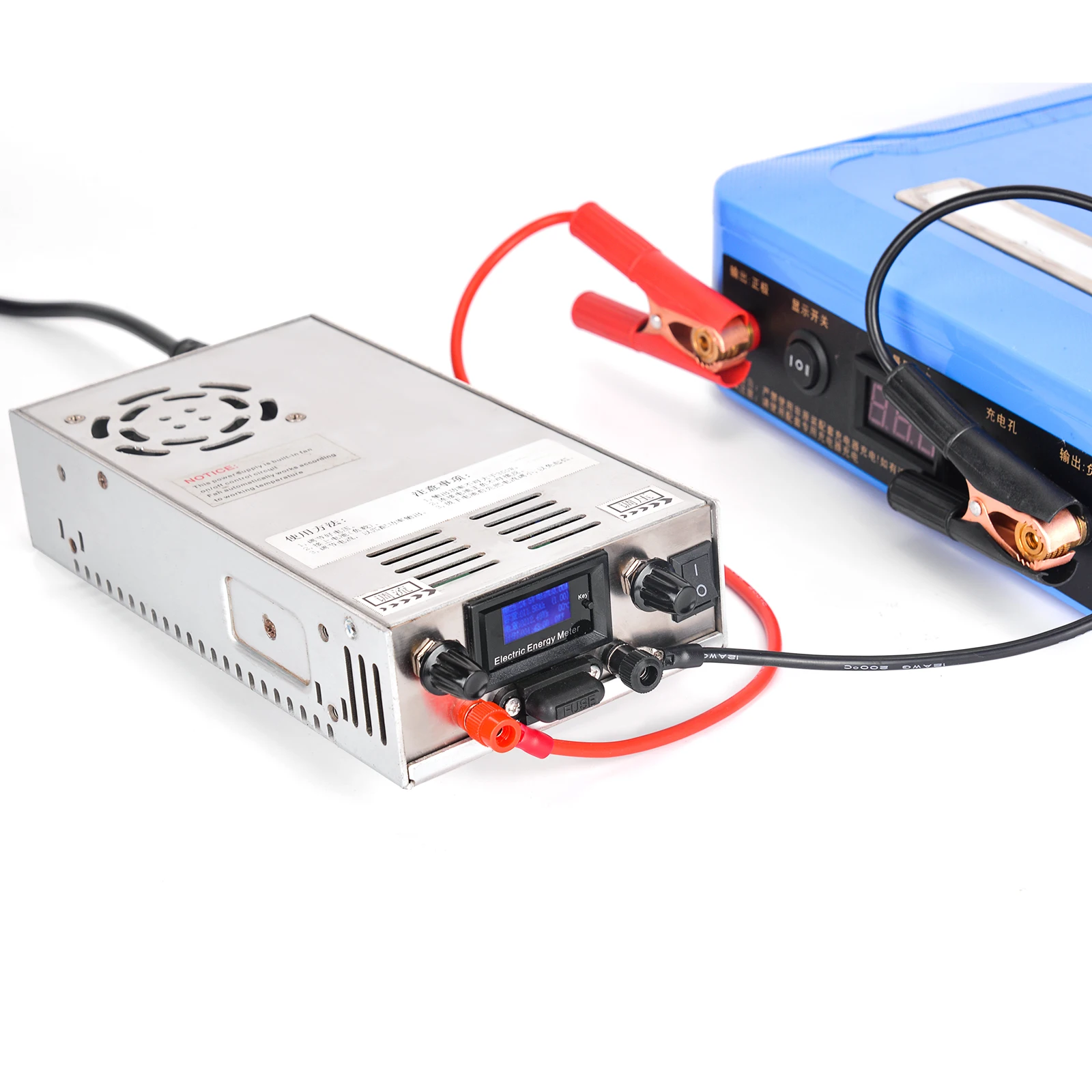 Bateria de Lítio Lifepo4 Carregador 12v Adaptador Bicicleta Elétrica 14.6v Tensão Ajustável 12.6v Corrente 36v 48v 24v 72v 84v - Image 6