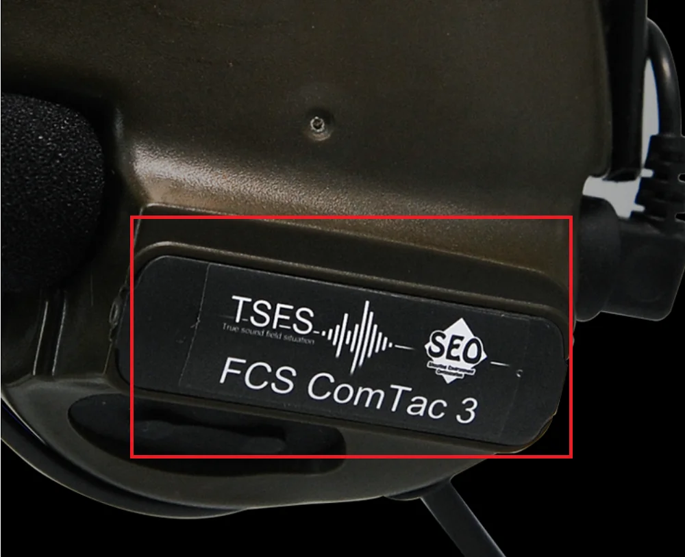

TACTICAL Comtac 3 Tactical Noise Reduction Earphone Battery Compartment Cover