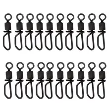 

35% Discounts Hot! 20Pcs American Style Quick Change Swivel Fishing Terminal Tackle Accessory