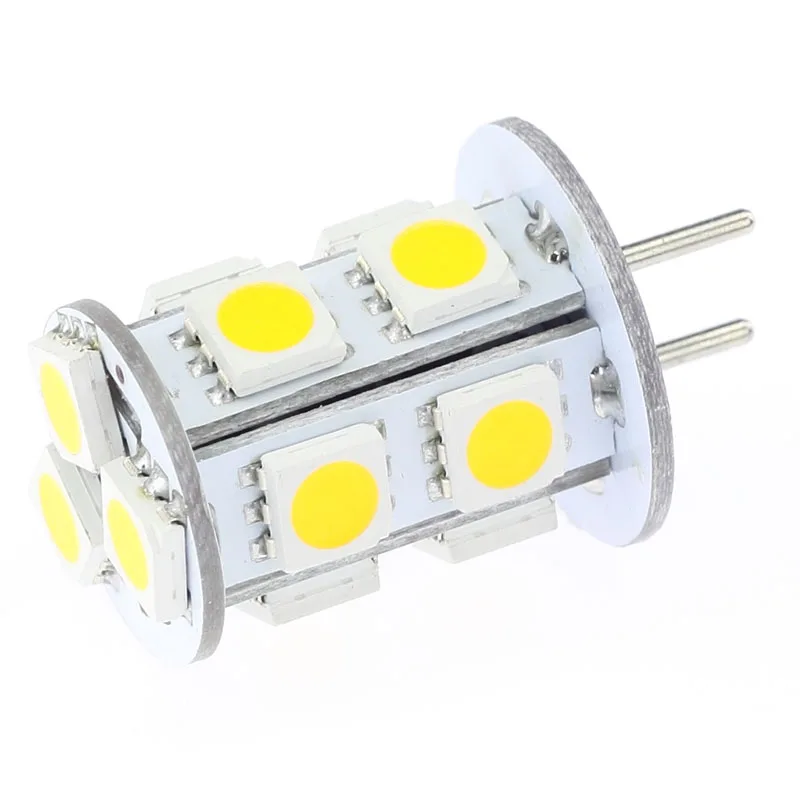 Светодиодный G6.35 осветительный шар 13LED 5050SMD лампа 12VAC/12VDC/24VDC 2 5 W светодиодное