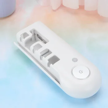 

1PC USB Charging Disinfecting Toothbrush Holder Multi-function Toothbrush Disinfector UV Sterilization Toothbrush Storage Holder