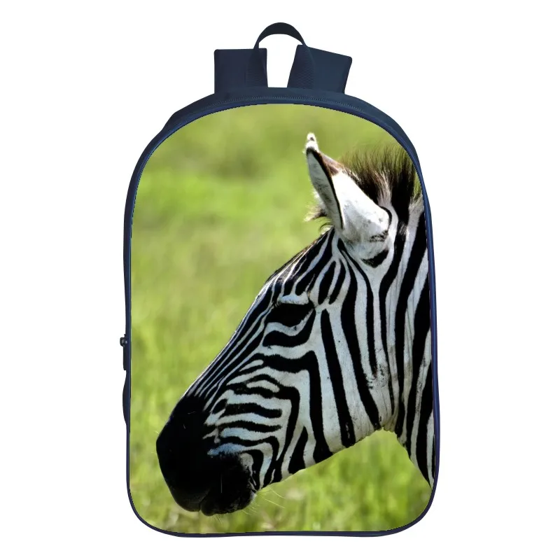 Zebra School Bag 16 Inches Children School Bags Kids Backpack Schoolbag For Girl Boys Backpacks Children's Gifts