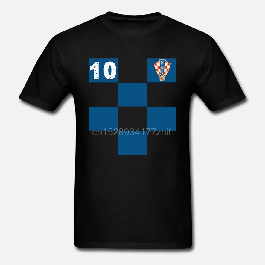 Футболка для футбола с надписью &quotCroatia World Soccer&quot коротким рукавом плюс размер