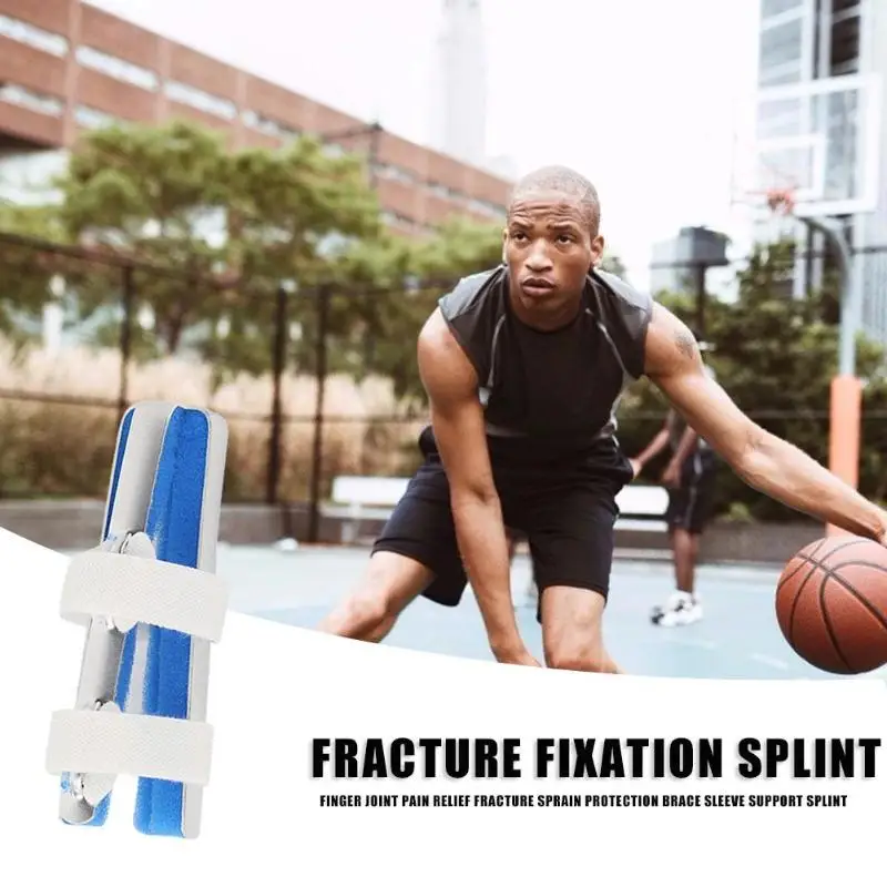 Четыре части Горячая палец фигурная скобка при переломе легкий удобный шарнир растяжение бинт для фиксации при переломах шина защита скобка корректор