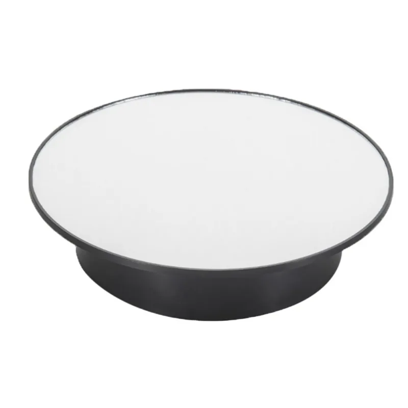 Black seat mirror 20 см 360 градусов электрическая вращающаяся Платформа дисплей подставка для фотографии Максимальная нагрузка 1,5 кг видео съемки реквизит Поворотная батарея - Цвет: Black seat mirror