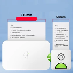 Poooli – imprimante Photo thermique L3 Max 57 80 110mm, Mini poche Portable, Bluetooth, sans fil, impression de reçus, Mobile 