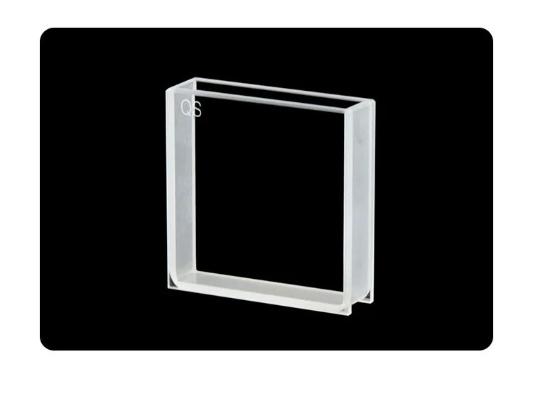 2PCS Special cuvette for color difference meter, quartz material, UV