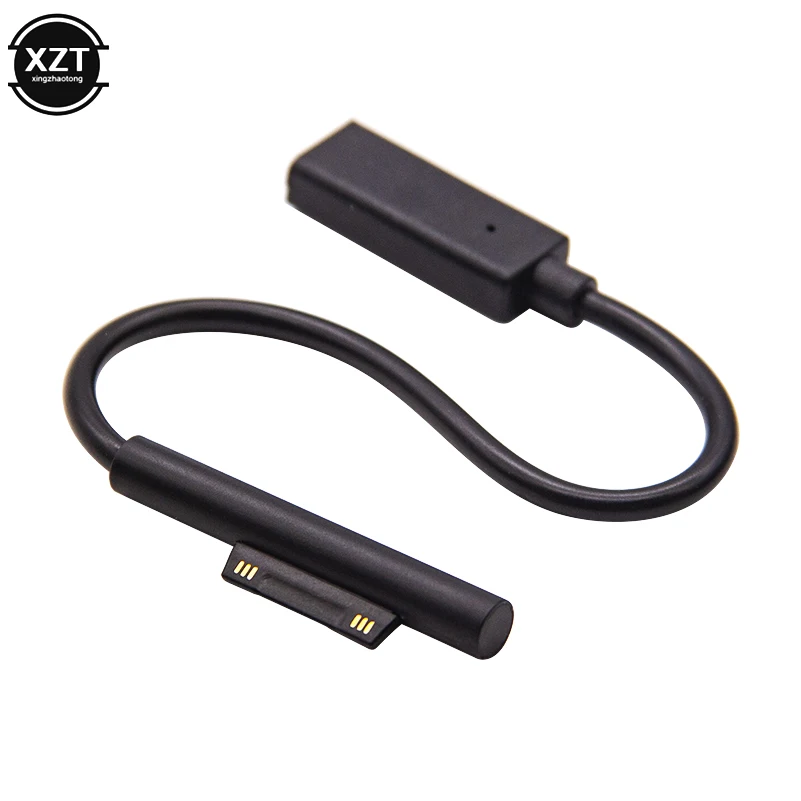 New USB 3.1 Type C PD Charging Cable for Microsoft Surface Pro 3 4 5 6 Go DC Plug Power Adapter Converter Laptop Charger | Компьютеры и