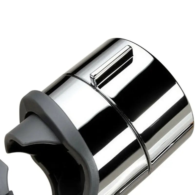 20-25mm Replacement Chrome Shower Head Rail Slider Holder Adjustable Bracket Mirror Chrome Plated, Easy Installation