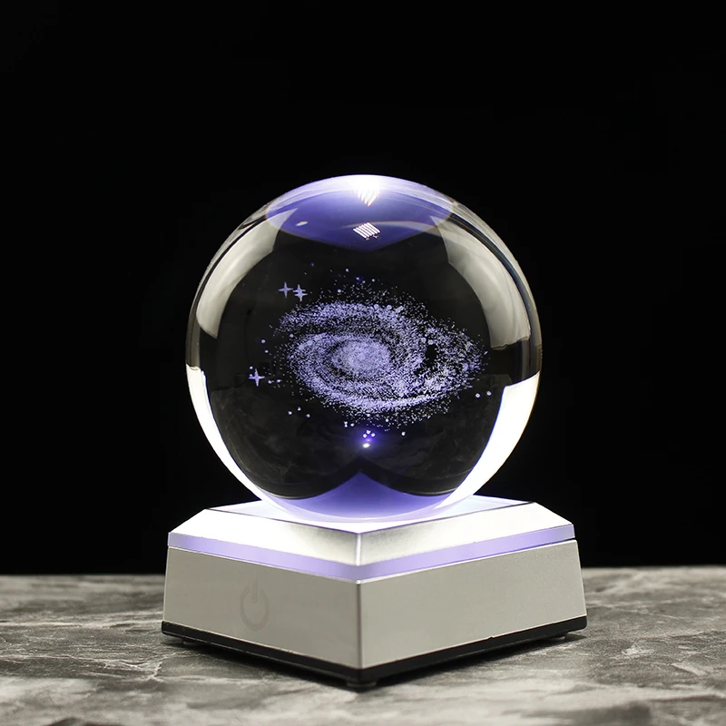 Sistema Solar 3D para Astronomía, bola de cristal, globo, planetas, modelo  de esfera, accesorios de decoración del hogar|Bolas decorativas| -  AliExpress