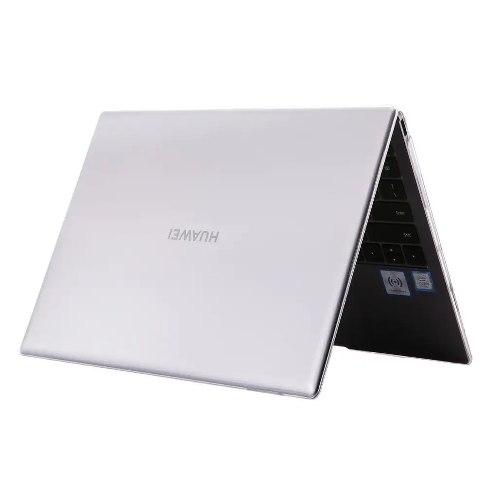 Crystal transparent Матовый/Кристальный чехол для ноутбука huawei Matebook X Pro 13,9 защитный чехол для ноутбука+ чехол для клавиатуры - Цвет: Crystal transparent
