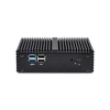 Qotom Mini PC Industrial sin ventilador con 2 LAN y 2 puertos de pantalla, procesador Celeron J3160 Quad core 2,24 GHz ► Foto 2/6