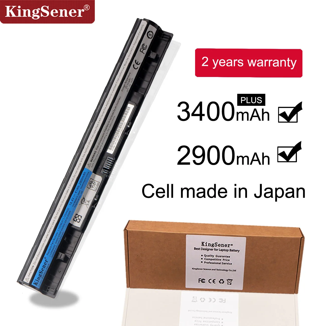 Аккумулятор KingSener L12S4E01 для ноутбука Lenovo Z40 Z50 с моделей L12M4A02 L12S4A02 l500s G500S l500s|lenovo