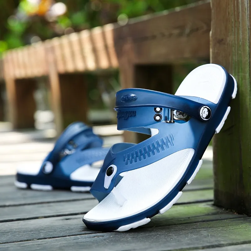 Original Garden Flip Flops Quick Drying Water Shoes Men Jelly Sport Summer Beach Aqua Slipper Outdoor Sandals Hombre Sea Shoes