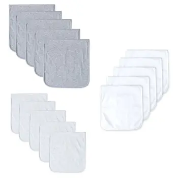 

5 Pcs/set Baby Feeding towel Baby Boys Girls Burp Cloth Triple Layer Thick Absorbent Feeding Towel