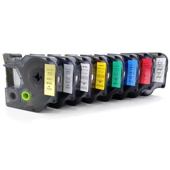 

HOT-8 PK for Dymo D1 45010 45013 45016 45017 45018 45019 45022 45023 12mm Label Tape