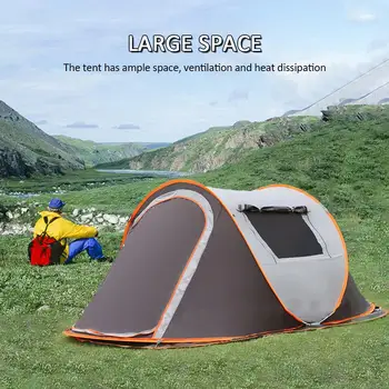 

Polyester Pop Up Tent Cooling Summer Beach Hiking Camping Tent Beach Tent Portable Comfortable Outdoor Garden Water