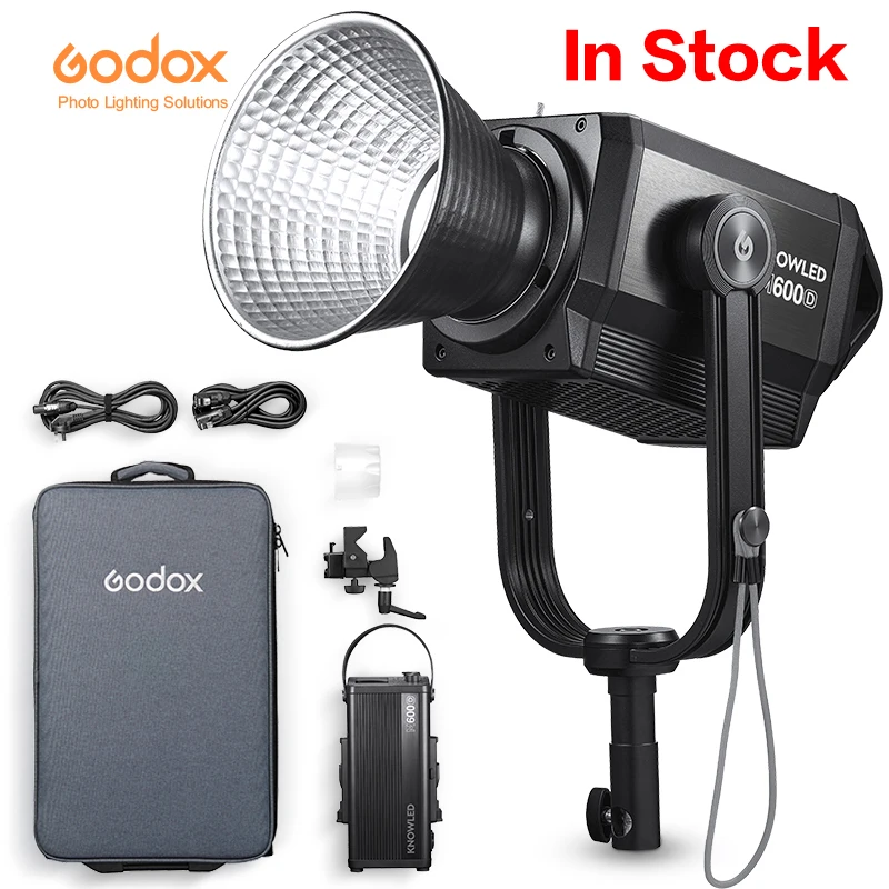 GODOX M600D in 740W 5600K Luce Diurna LED luce video con Custodia Portatile UK 