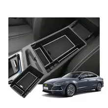 LFOTPP – boîte de rangement centrale d'accoudoir de voiture, pour Sonata DN8 10th 2020, conteneur de tri de main courante de véhicule, accessoires d'intérieur automobile