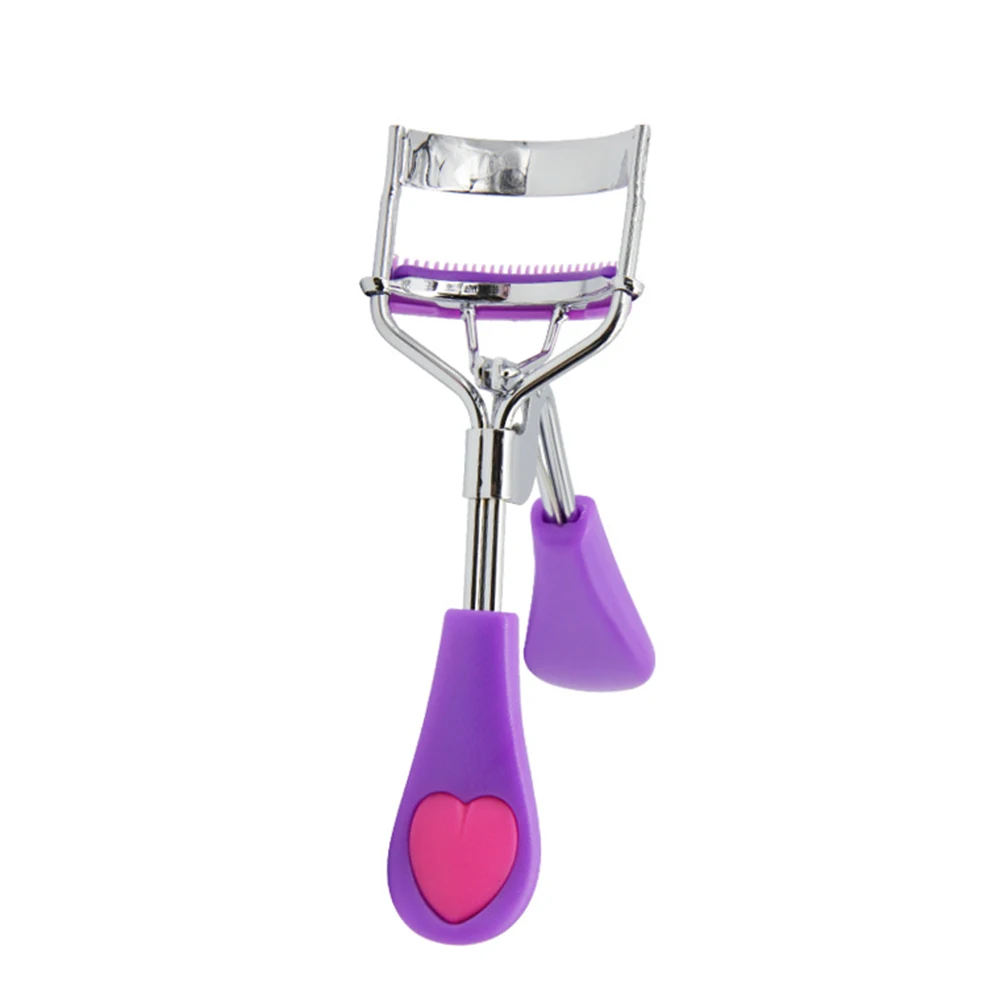 Eyelash Curler Cosmetic-Tool Lash-Separator Comb Mascara Makeup Metal Beauty Foldable Osmetic False Eyelash Aids - Цвет: Светло-голубой