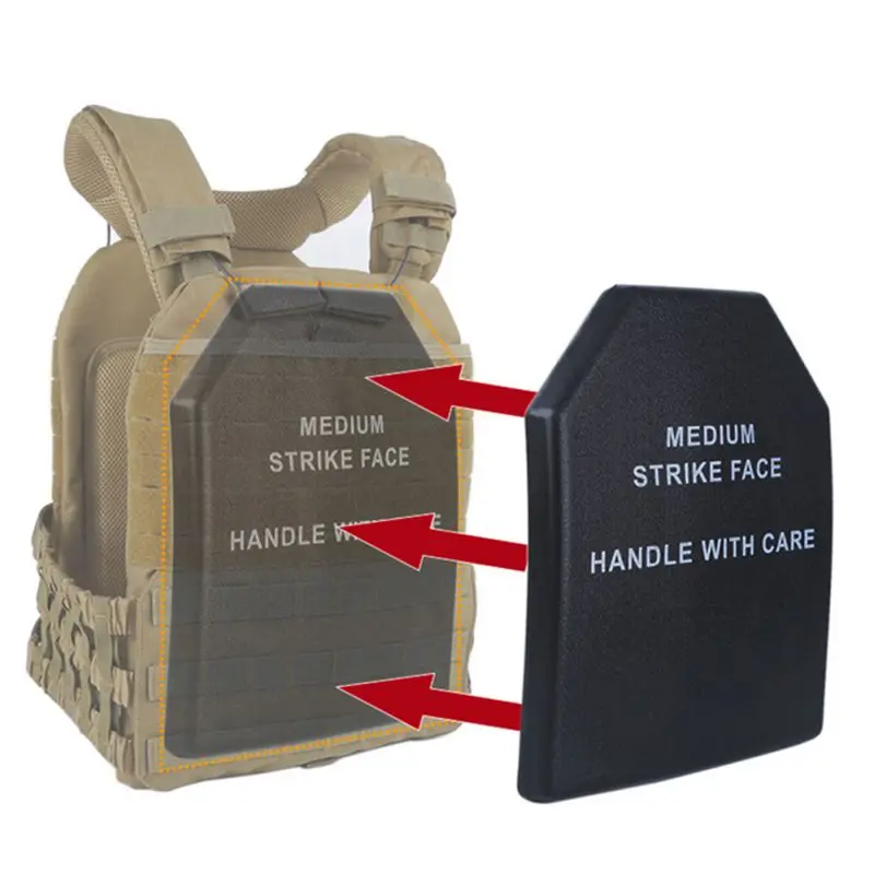 

1pc Tactical Vest Protective Pad Universal Durable PP Body Plates Carrier Vests Backpack Vest Universal Protective Pad (baffle)