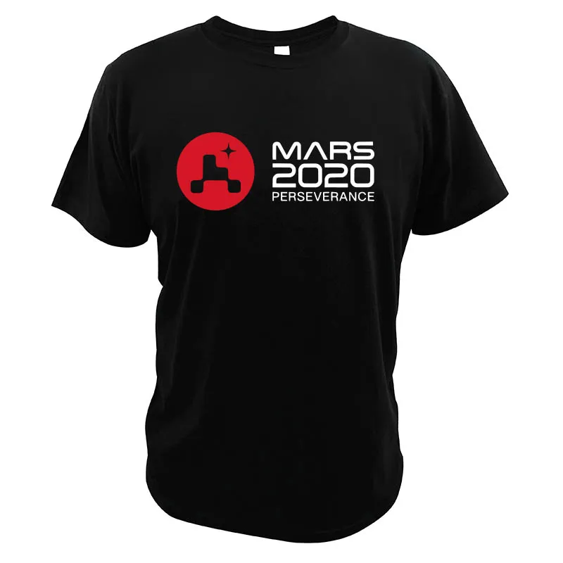 Mars 2020 футболка усидчивость Rover Старт день памятная красный планета Новинка ЕС |