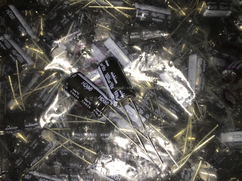 50pcs 1000uF 16V NICHICON HD Series 10x20mm Extremely Low Impedance 16V1000uF Aluminum Electrolytic Capacitor | Обустройство дома