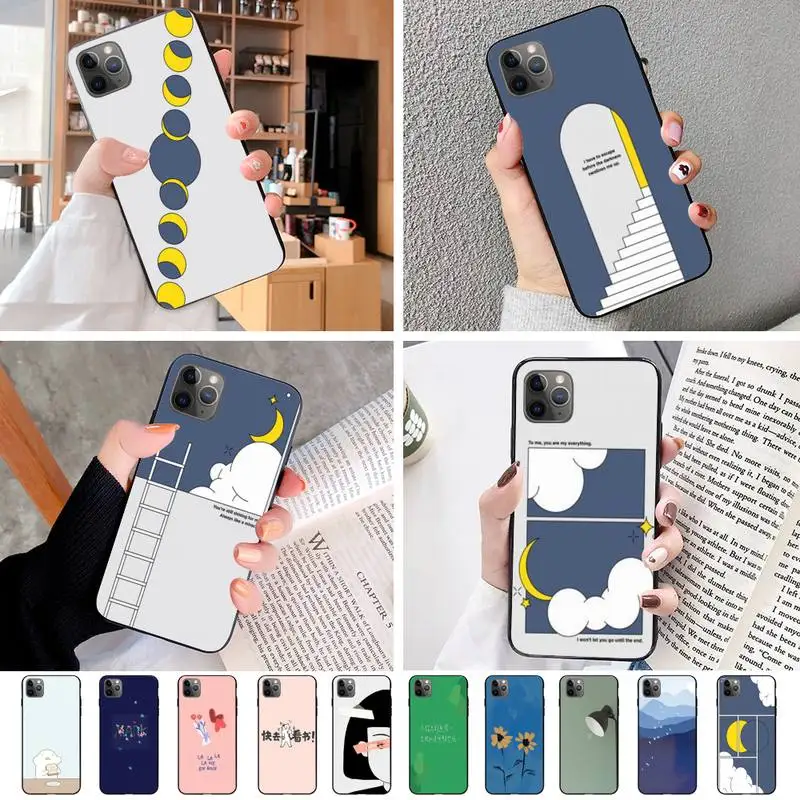 R GOT7 Eclipse мягкий черный чехол для телефона iphone XS 11 11Pro 5 5s SE 6 6s плюс 7 8 2020 | Мобильные
