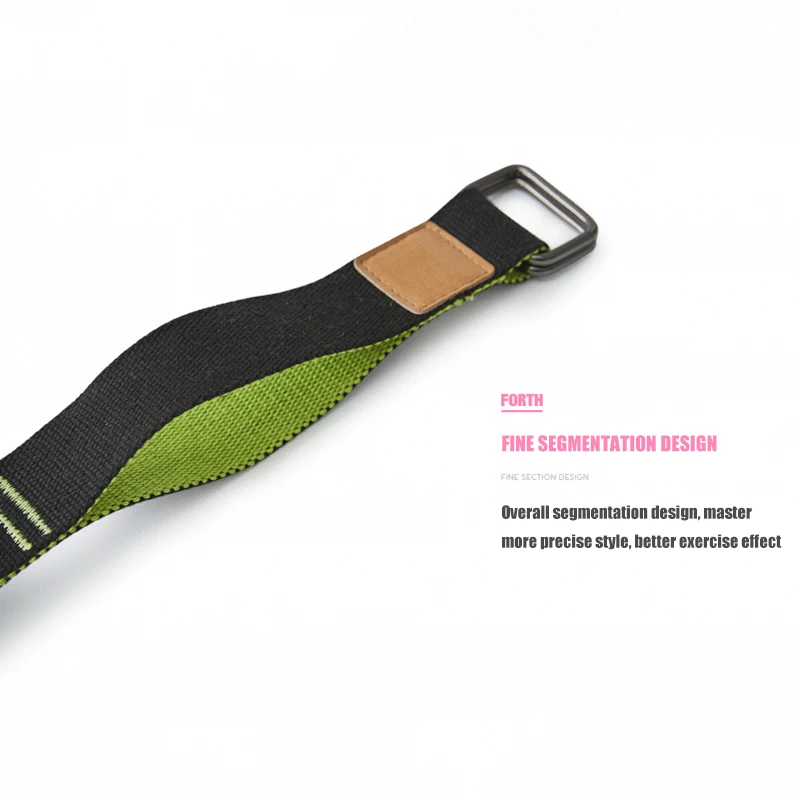Flexibility Stretching Leg Stretcher Strap Ballet Cheer Dance Gymnastics Trainer Yoga Stretch Belt Durable Elastic Leg Stretcher