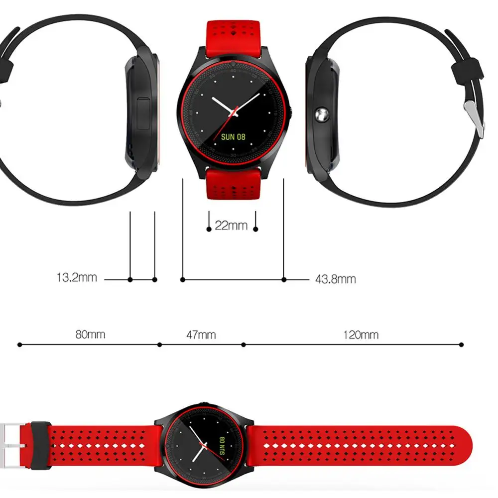 Smart Watch V9 Support Camera Bluetooth Smartwatch SIM Card Wristwatch for Men Women Children Wearable Devices Sport watch Smart Watch V9 Support Camera Bluetooth Smartwatch SIM Card Wristwatch for Men Women Children Wearable Devices Sport watch