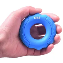 Силикагель портативный рукоятка зажимное кольцо кистевой эспандер тренажер для пальцев ручка сила восстановления Pow динамометр мяч