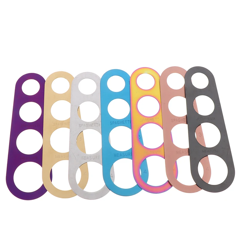 Stainless Steel Spaghetti Measure Tool Pasta Adjustment Pasta Serving Size Measure Portions Cooking Tools pasta measurer