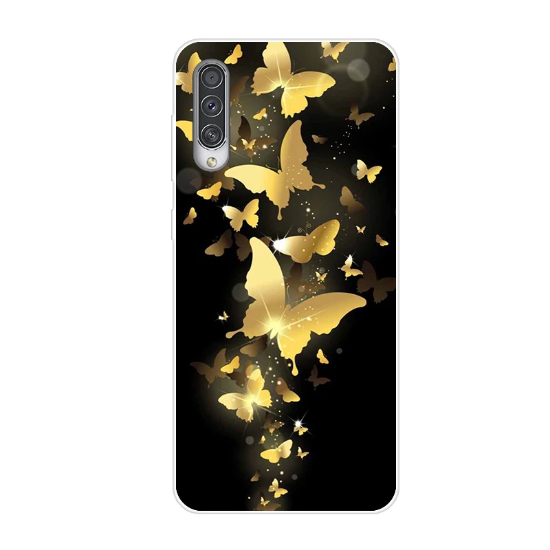 D 6,4 ''для samsung A50 чехол силиконовый мягкий ТПУ чехол для телефона для Coque samsung Galaxy A50s A30S чехол A505F A505 A 50 - Цвет: Тёмно-синий