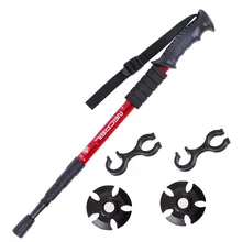 Треккинговые палки походная трость Скандинавская трость алюминиевая Лыжная походная палка телескопическая палка для походов на открытом воздухе костыли