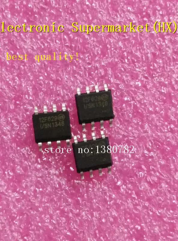 

Free Shipping 50PCS/LOT PIC12F629-I/SN PIC12F629 12F629 SOP-8 New original IC