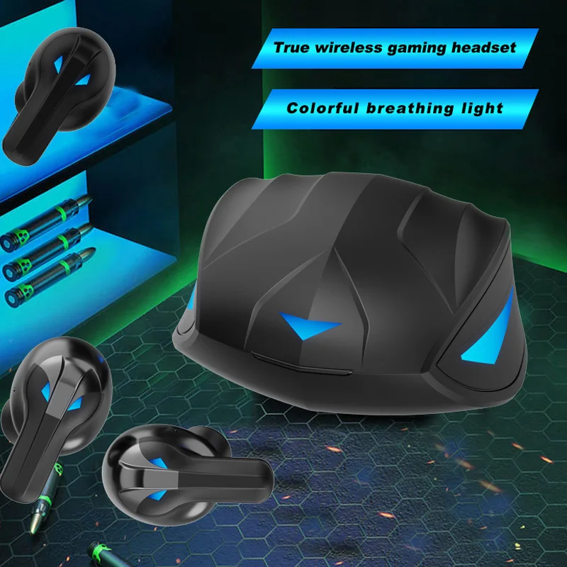 K53 Bluetooth Headset TWS E-sports Game Binaural G18 Chicken Eating Hand Tour Low Delay 5.0 Wireless Earphones | Электроника