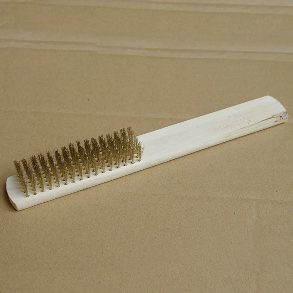 

TPU PPF Paint protection film Self-healing test stainless steel brush /brass/ knife shape wire brush, copper wire brush MO-A72