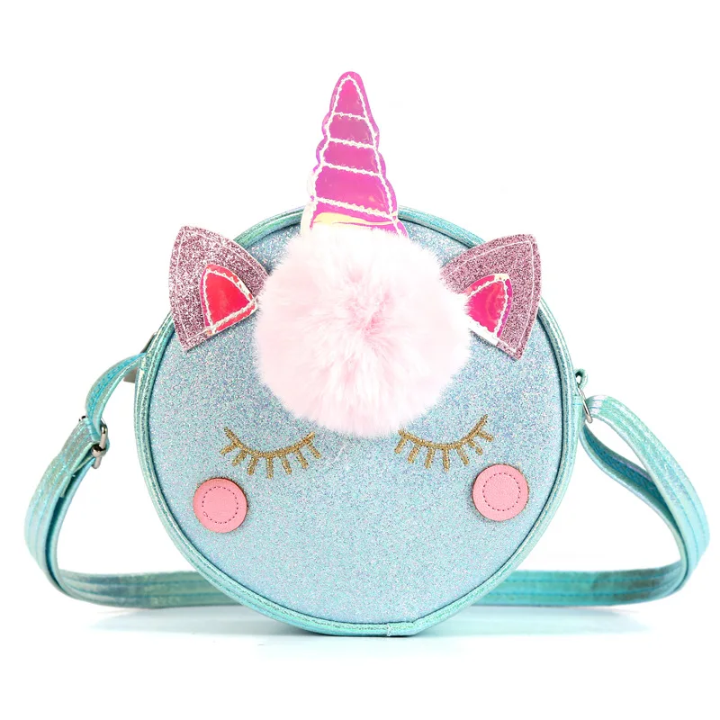 Amazon.com: Newfancy Women Girls Kids Fluffy Fuzzy Unicorn Bag Plush Tie  Dye Rainbow Crossbody Purse, Blue, One Size : Clothing, Shoes & Jewelry