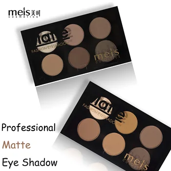 

MEIS New Arrival Charming Eyeshadow 6 Color Eye shadow Palette Make up Palette Matte Pigmented EyeShadow Powder Fashion Color